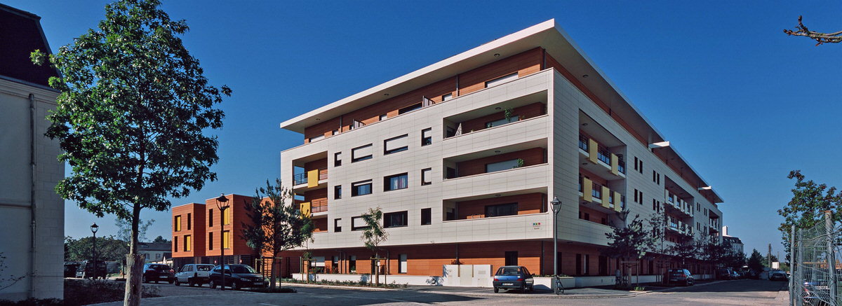 Créature Architectes - Construction de 58 logements collectifs et de 2 maisons individuelles - ZAC Sonis - Orléans - 45