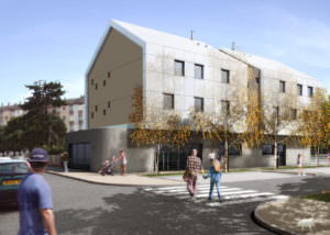 Créature Architectes - Construction de 3 logements collectifs et de locaux commerciaux  - Fleury-les-Aubrais - 45