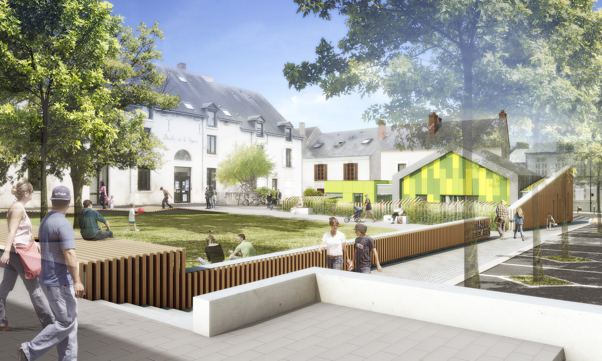 Créature Architectes - Extension et restructuration de la Halte Garderie du « Moulin de la vapeur » - Olivet - 45