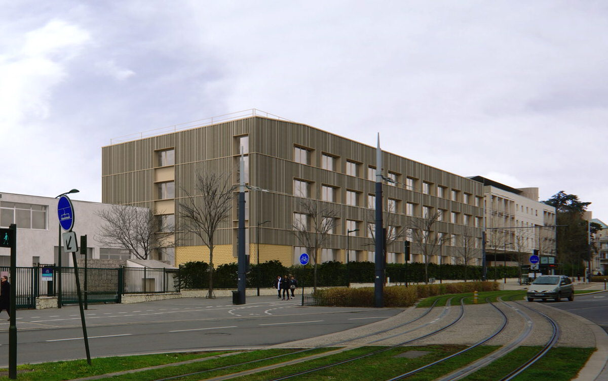 Créature Architectes - Restructuration  du bâtiment C du lycée Pothier - Orléans - 45