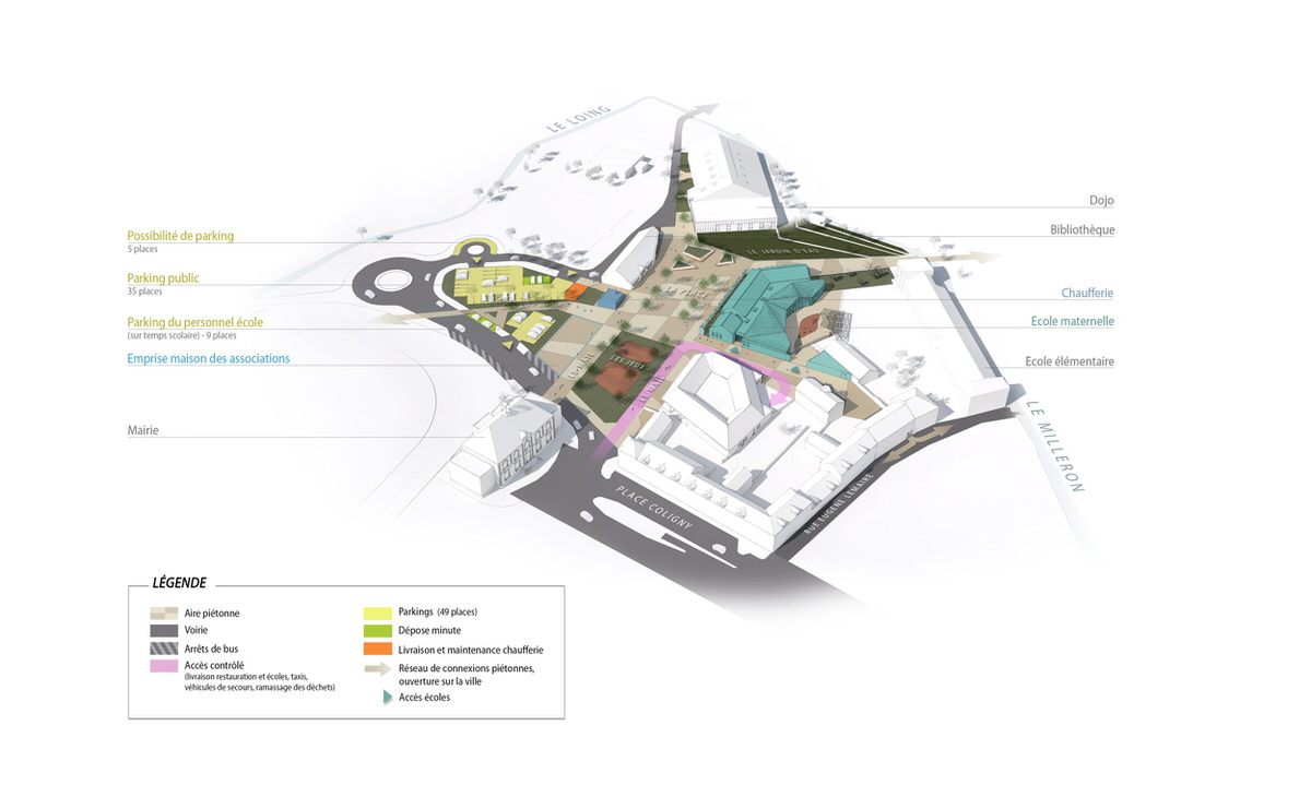 Reconstruction D Une Ecole Maternelle Et Definition Du Projet Urbain Chatillon Coligny 45