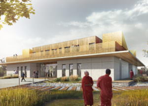 Créature Architectes - Construction du Centre culturel « Bôn » - Blou - 49