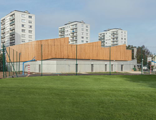 Construction du Gymnase du lycée horticole de La Mouillère  Orléans (45)