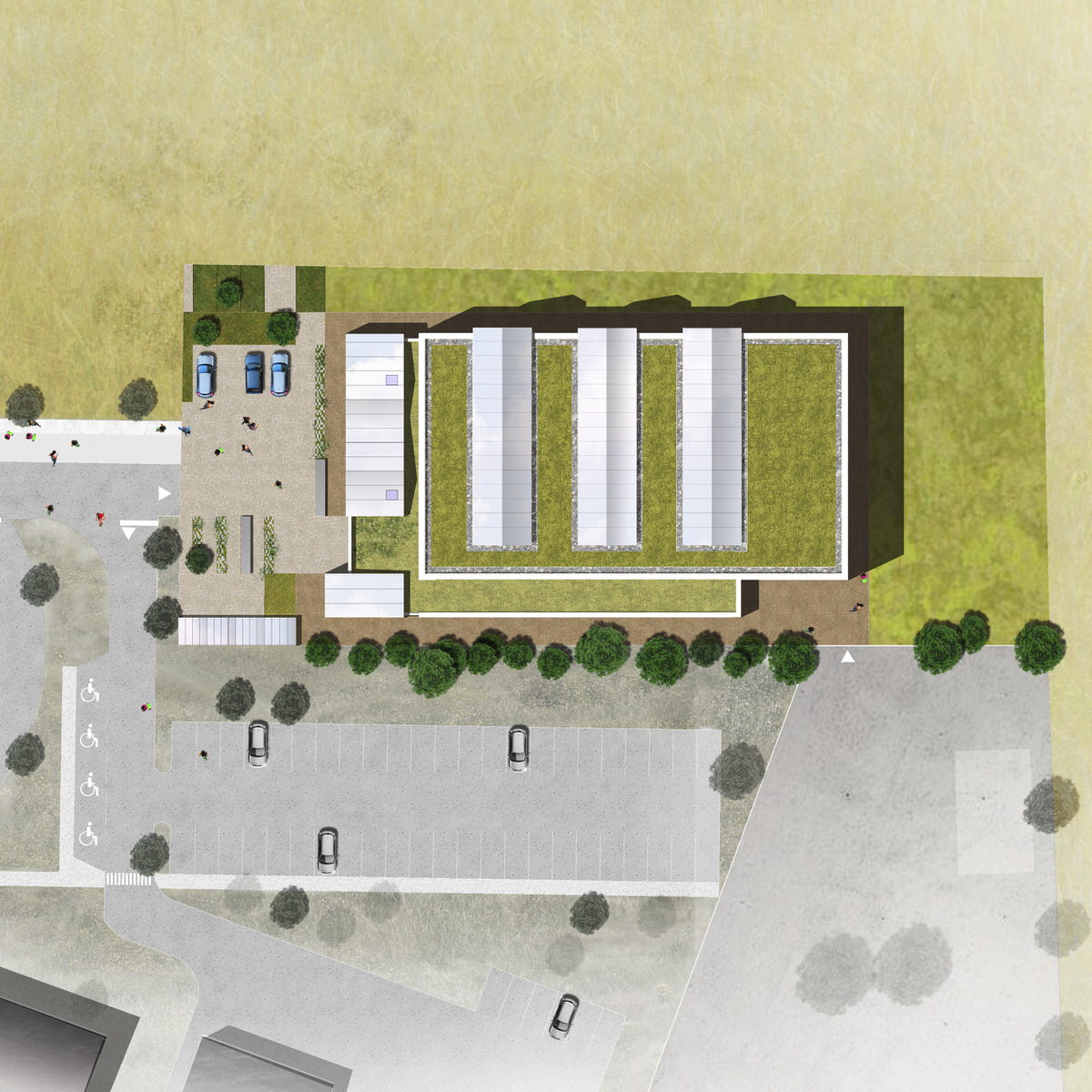 Créature Architectes - Construction  d’un Gymnase - Saint-Ay - 45