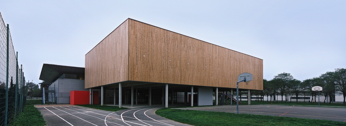 Créature Architectes - Construction du Gymnase du lycée Charles Péguy - Orléans - 45