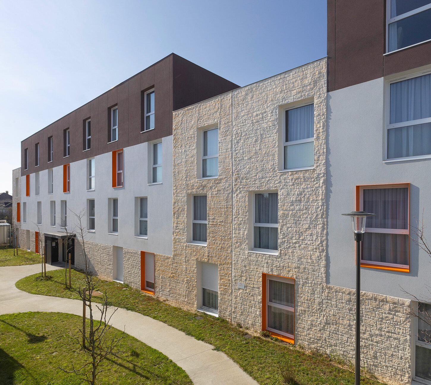 Créature Architectes - Construction d’une résidence universitaire de 117 logements – Edouard Denis - Poitiers - 86