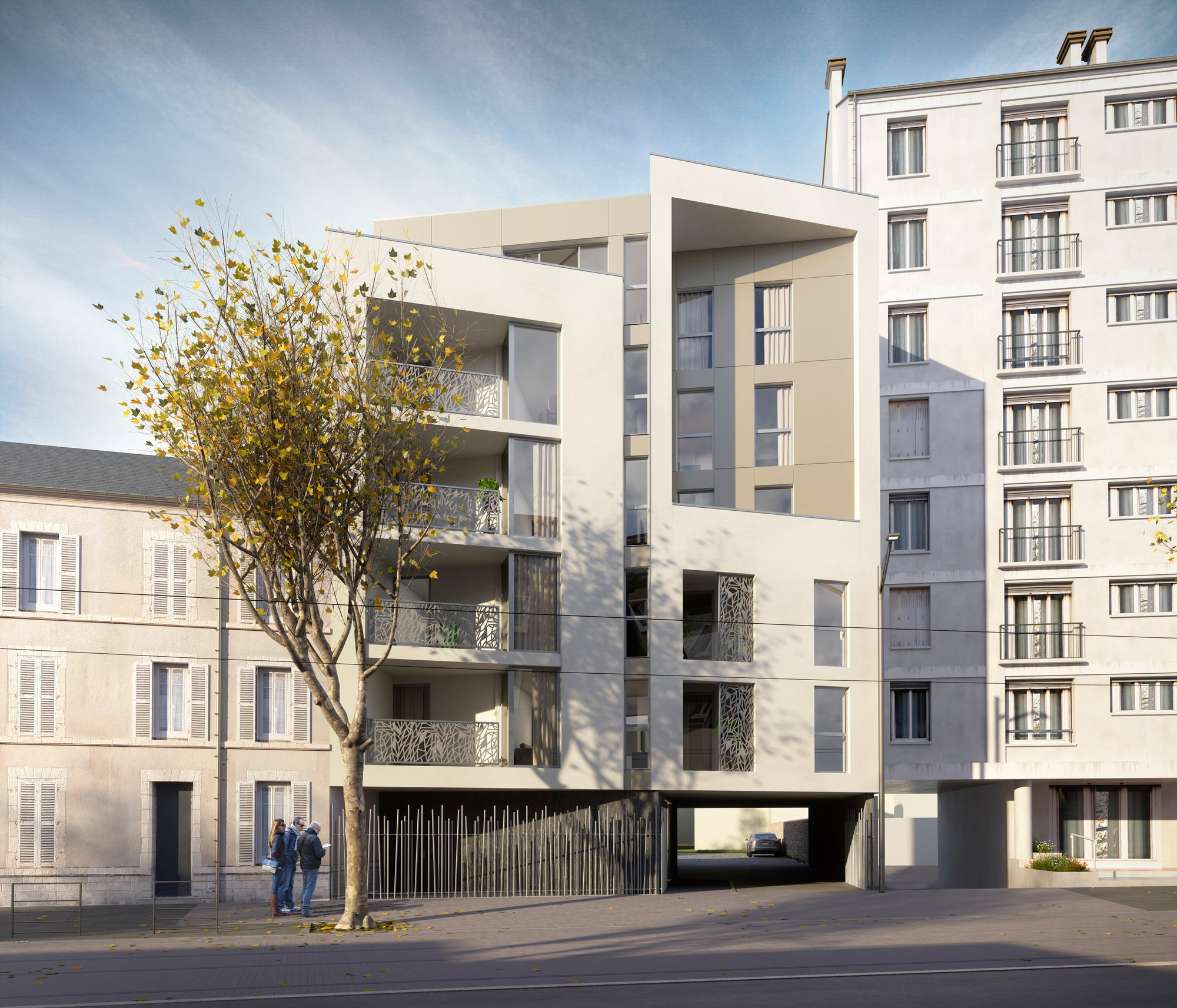 Créature Architectes - Construction d’un immeuble d’habitation de 15 logements - Orléans - 45