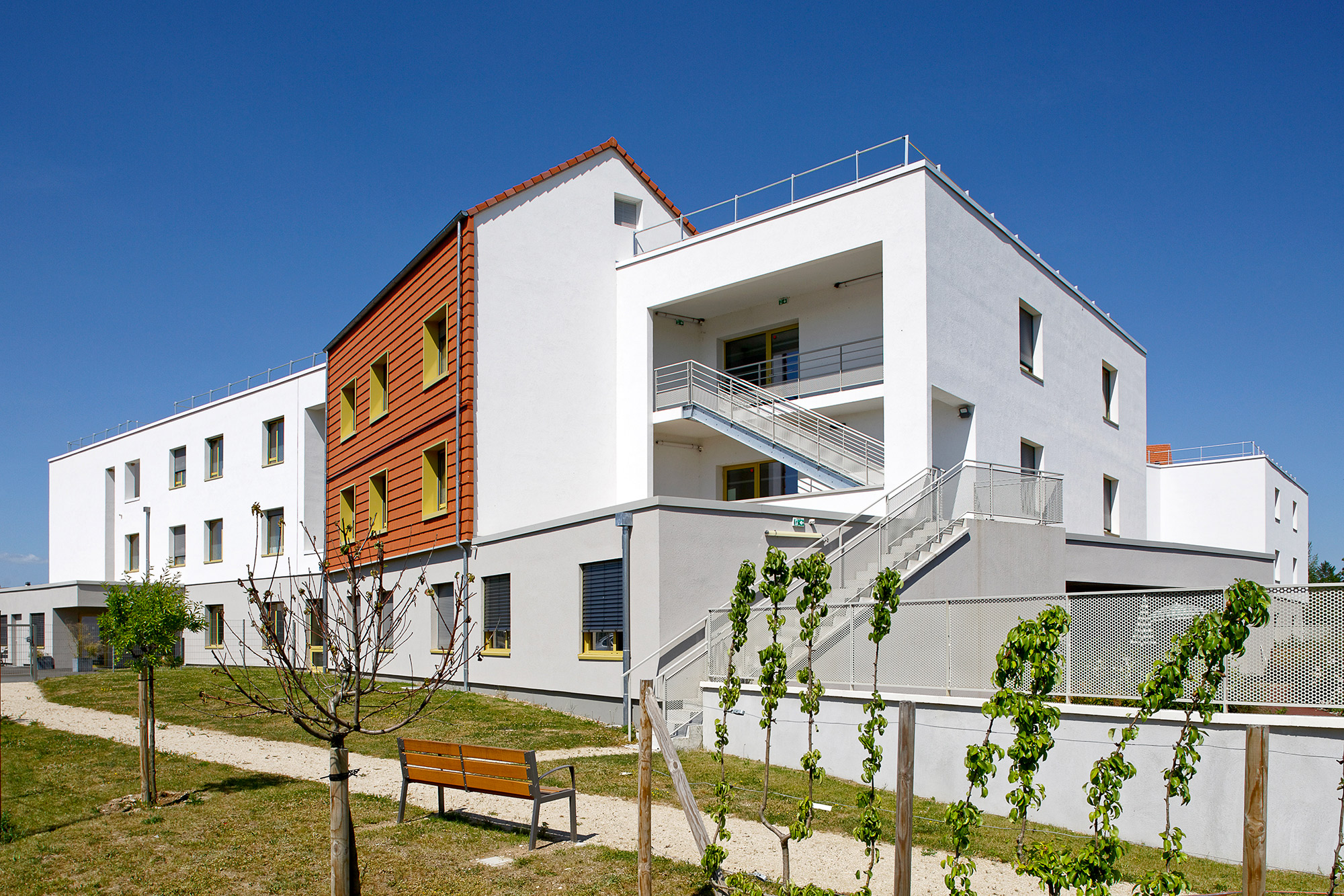 Créature Architectes - Reconstruction de l'EHPAD « La Vrillière » - Châteauneuf-sur-Loire - 45