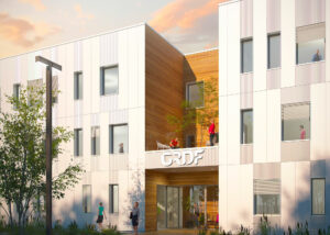 Créature Architectes - Construction d'un ensemble immobilier bâtiment tertiaire + LTA pour GRDF - Saran - 45